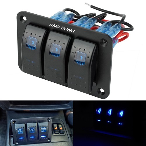 Gang toggle rocker switch - gang,