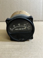 Vintage Cambridge Instrument Co Fuel Air Ratio Indicator Gauge A-7A
