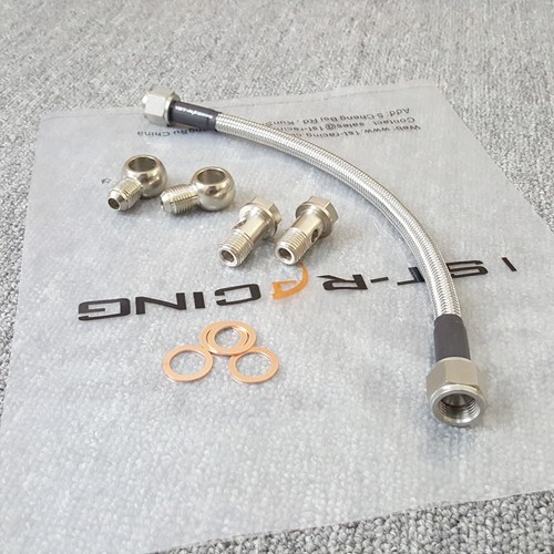 Braided vanos oil supply line - vanos,