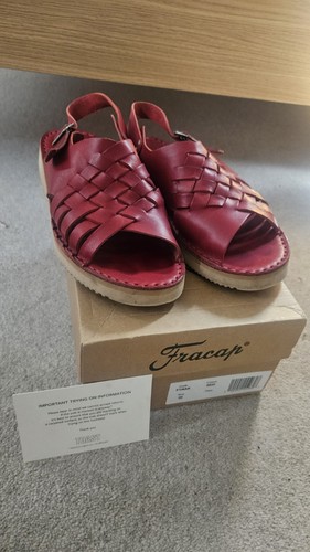 Toast fracap red leather - red,