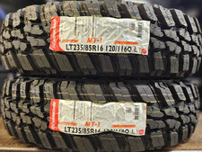 2X NANKANG MT-1 235/85 R16 120Q 4X4 T/A MUD TERRAIN RWL 235 85 16 2358516