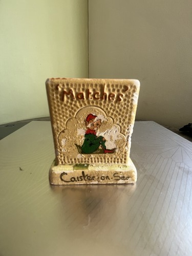 Vintage matches box holder - vintage,