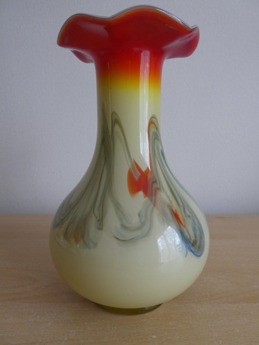 Studio glass vase - studio,