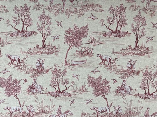 Cotton fabric country horse - cotton, &