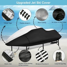 Jet Ski Cover 3 Seater 420D