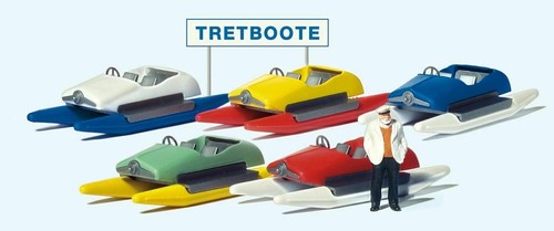 Pedal boat rental scene - pedal, (1)