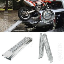Vehicle Loading Ramp Heavy Duty 200KG Capacity Folding Motorbike Bike Access UK