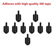 10pcs High Quality Air Vortex Generator Diffuser Kit for Car Roof Spoilers Wings