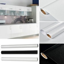 Self Adhesive Wallpaper Roll Kitchen Cupboard Work Table Covering Stickers Decor
