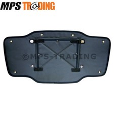 Land Rover Series 3 and Late 2a Radiator Muff Grille Cover Black DA2160BLACK