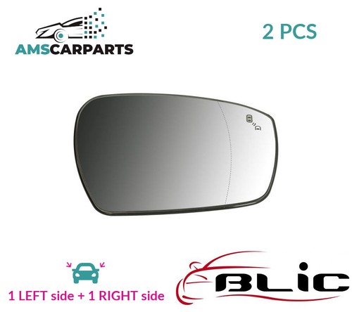Rear view mirror glass pair - view,