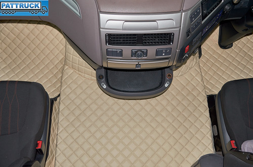 Truck eco leather floor mats - truck,
