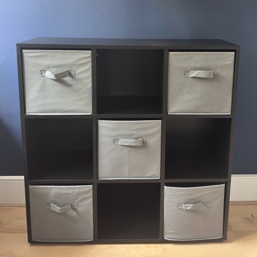 Black cube storage - storage, with