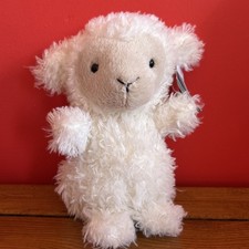Jellycat Little Lamb Plush Toy Rare VG Condition  with TAGS