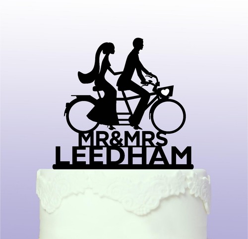 Personalised wedding tandem - wedding,