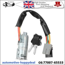 For VAUXHALL VIVARO RENAULT TRAFIC PRIMASTAR IGNITION LOCK BARREL SWITCH 2 KEYS