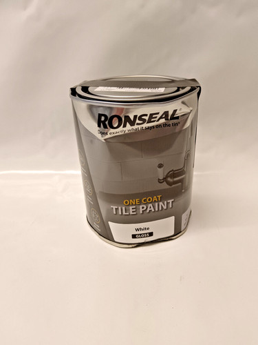 Ronseal one coat tile paint - one,