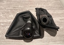 BMW F20 F21 F22 LCI M Sport Shift Knob With Cover Leather And handbrake 2284546