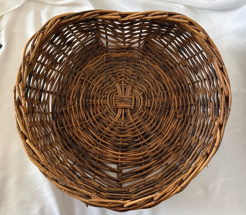 Vintage wicker heart shaped - vintage,