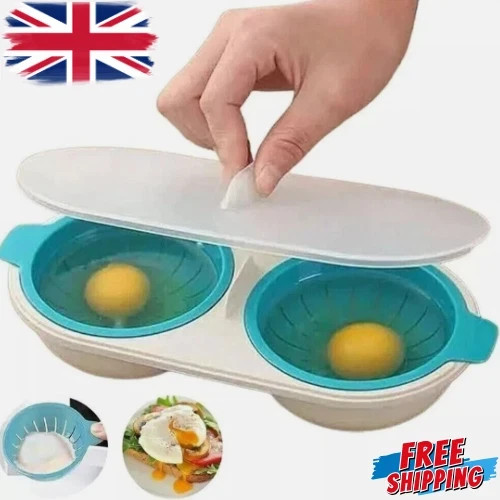 Egg cooker boiler double cup - egg,