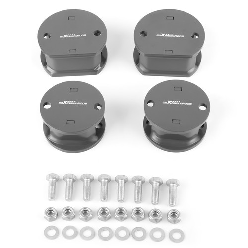 Front and rear - 2"front,
