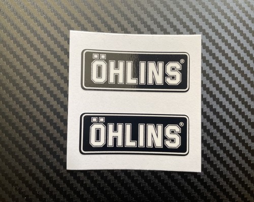 Ohlins fork shock sticker - shock,