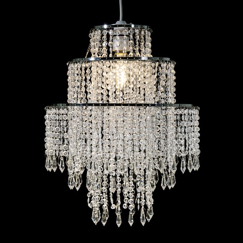 Light shade crystal ceiling - crystal,