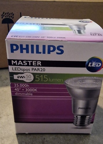 Phillips led par20 bulb e27 - 6w,