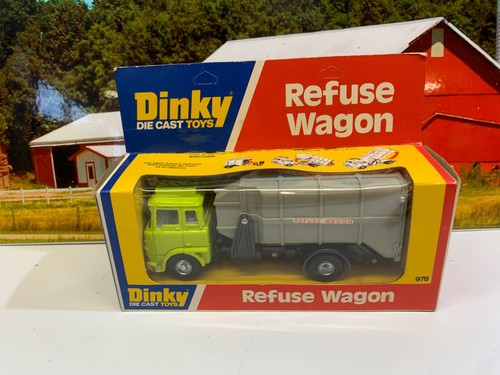 Dinky 978 refuse wagon - dinky.,