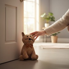 Fabric Cat Animal Pal Doorstop