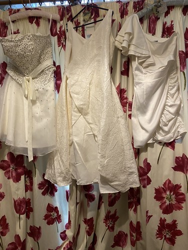 Job lot wedding dresses - lot, of