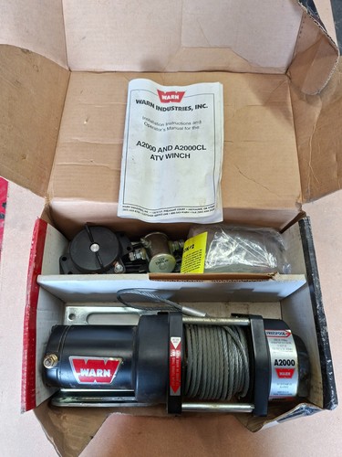 New warn a2000 atv winch - ,