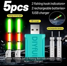 5 Piece Multi Colour Rod Tip