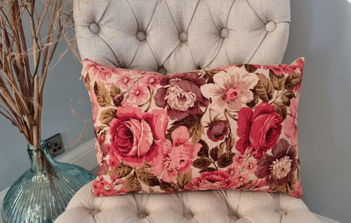 Vintage sanderson cushion 30cm - vintage,