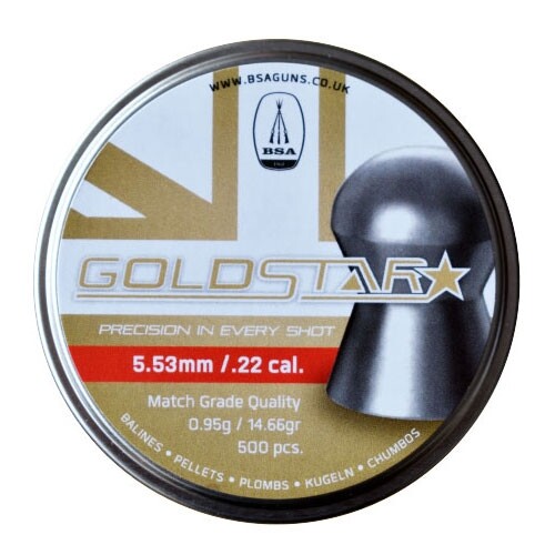 Bsa goldstar air rifle pellets - rifle,