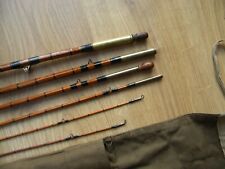 Vintage Milwards? Split Cane 9' 8" 6 Section Travel Rod and bag