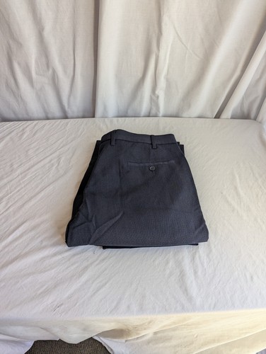 Mens trousers navy dress - trousers,