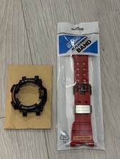Casio G Shock Frogman GWF-D1000ARR Red Carbon Fiber Strap Band and Bezel