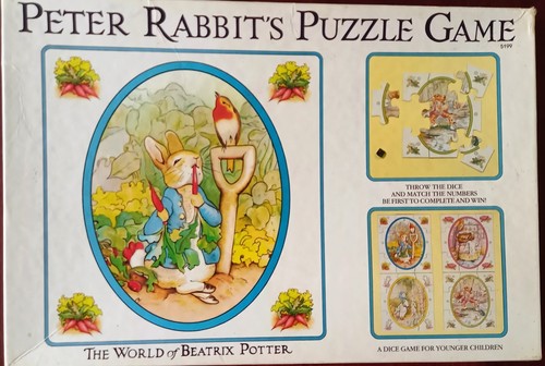 Peter rabbit vintage puzzle - , rabbit's