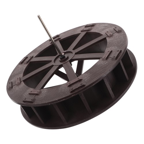 Vintage mini water wheel model - water,