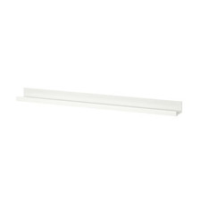 IKEA MOSSLANDA Picture Ledge Shelf White Black 55cm 115cm Wall Display Storage