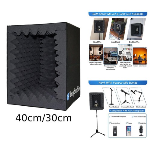 Portable vocal booth - booth, music