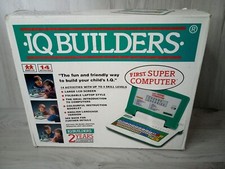 GRANDSTAND IQ BUILDERS FIRST SUPER COMPUTER V.RARE NEW IN BOX VINTAGE KIDS TOY