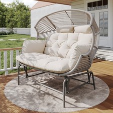 2 Seater Garden PE Rattan