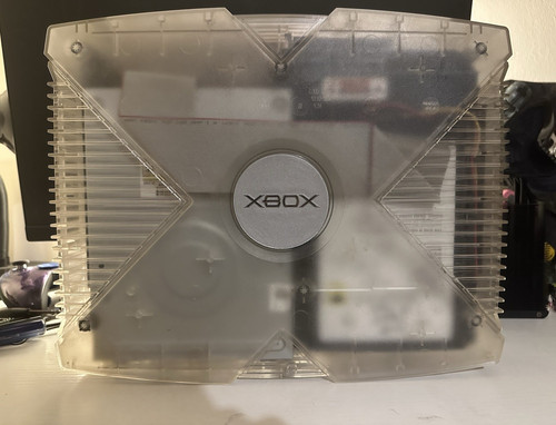 Microsoft xbox original - xbox, clear
