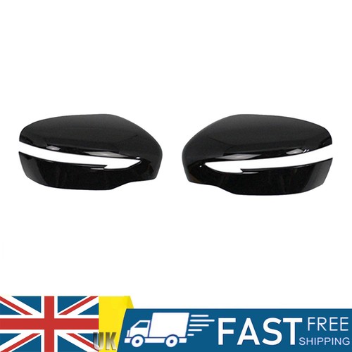 Black door side view wing - black,