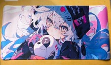 XL Gaming Mouse Pad Desk Mat 60x30cm – Kawaii Anime Girl With Panda – New UK D7