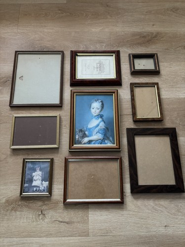 Vintage cottage wood gold - wood, &