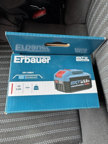 Genuine erbauer 18v battery - genuine,