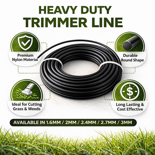 15m round strimmer - strimmer, line